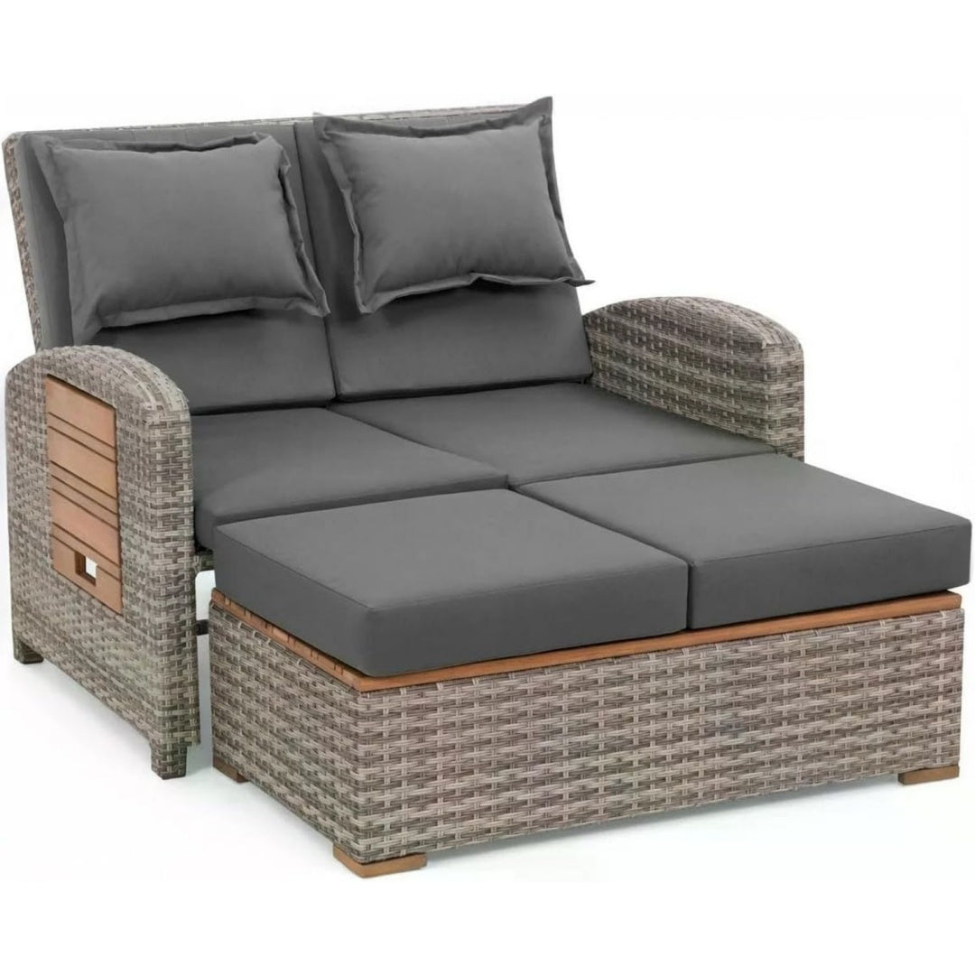 Gartensofa Bahia Tobago mit Liegefunktion 117 x 93 x 74 cm